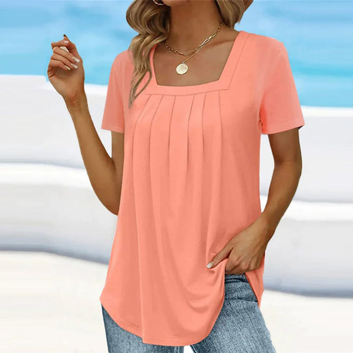 Carmel™ - Pleated Casual Blouse