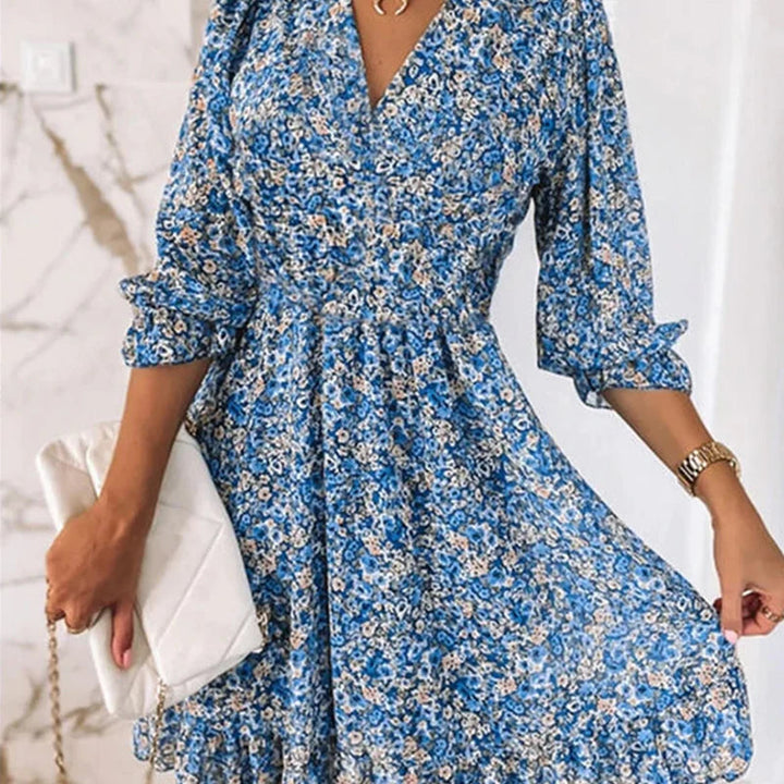 Lia™ - Floral Elegance Dress