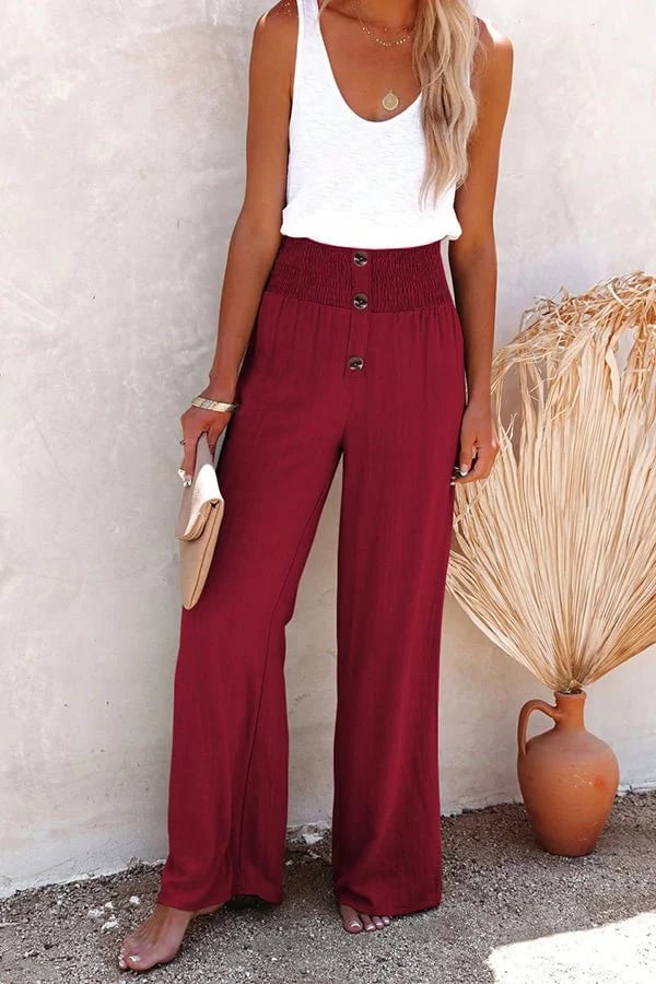 Xavia™ - Relaxed High-Waist Pants