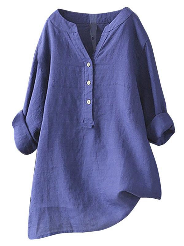 Maris™ - Effortless Buttoned Blouse