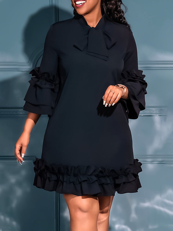 Rhea™ - Bold Ruffled Dress