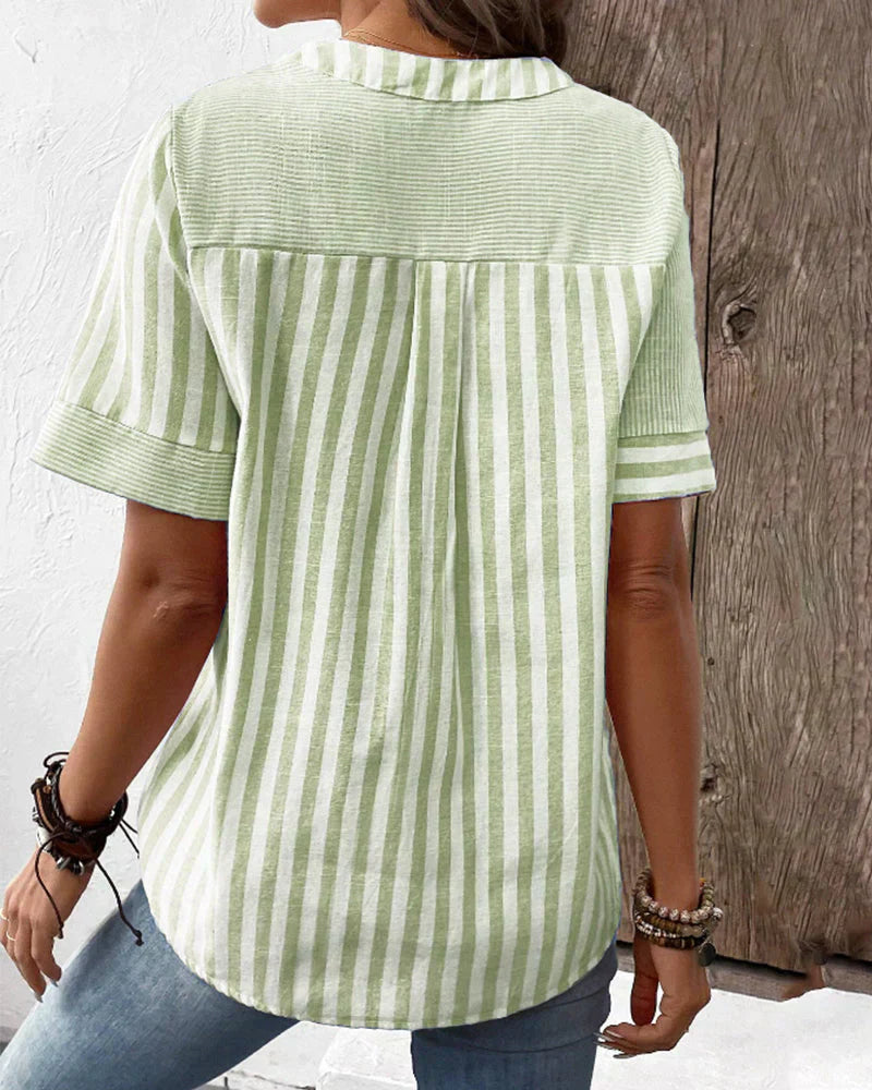 Cassidy™ - Classic Striped Top