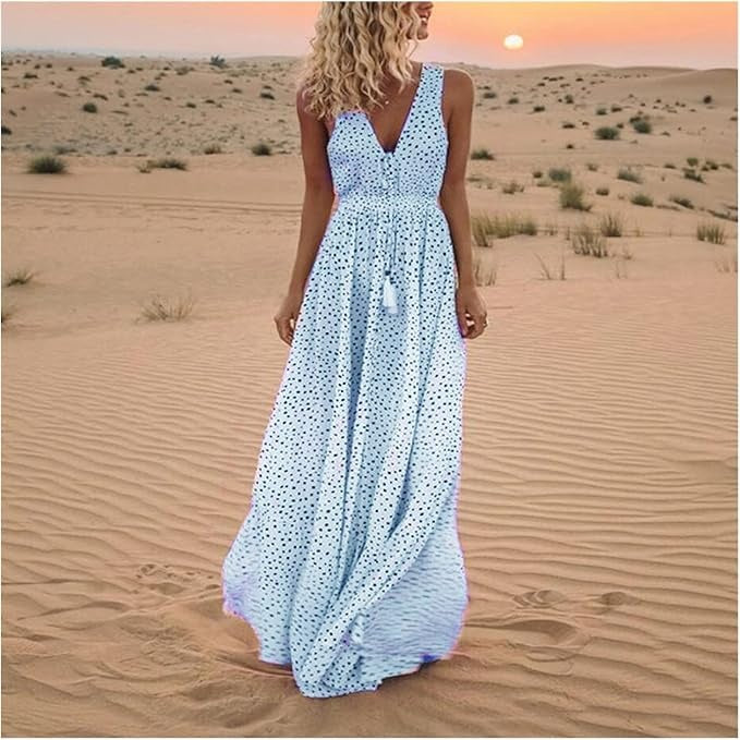 Fiona™ - Boho Maxi Dress