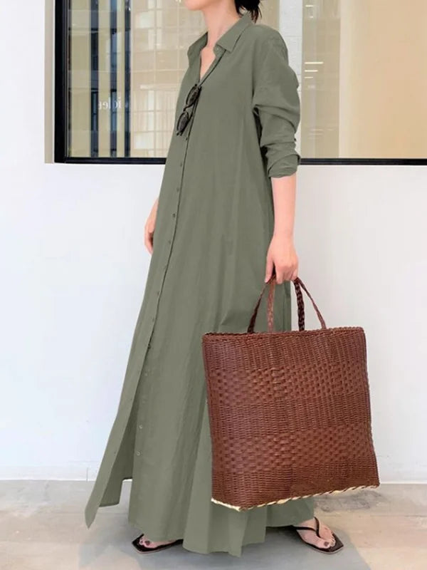 Shara™ - Relaxed Shirt Dress