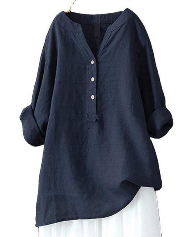 Maris™ - Effortless Buttoned Blouse