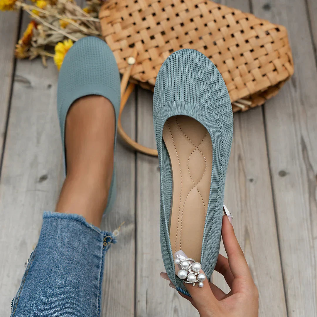 Estelle™ - Elegant Slip-On Flats