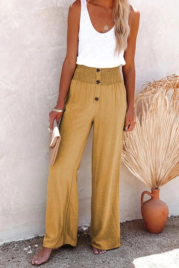 Xavia™ - Relaxed High-Waist Pants