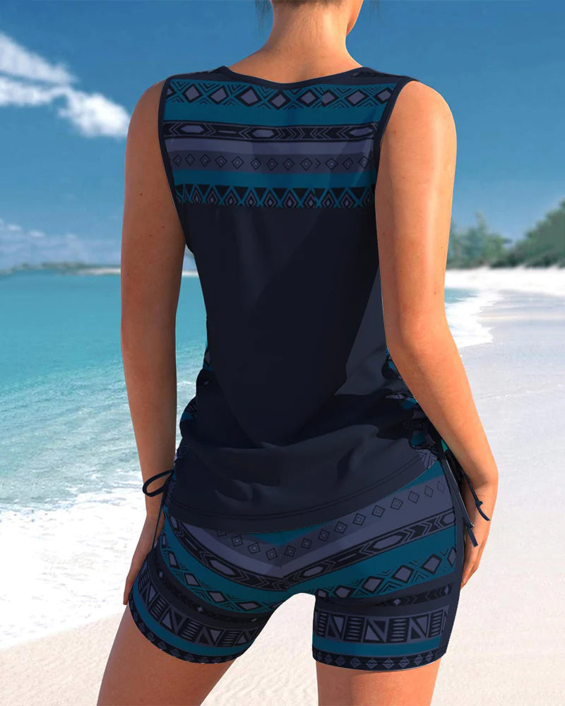 Demi™ - Comfy Printed Tankini