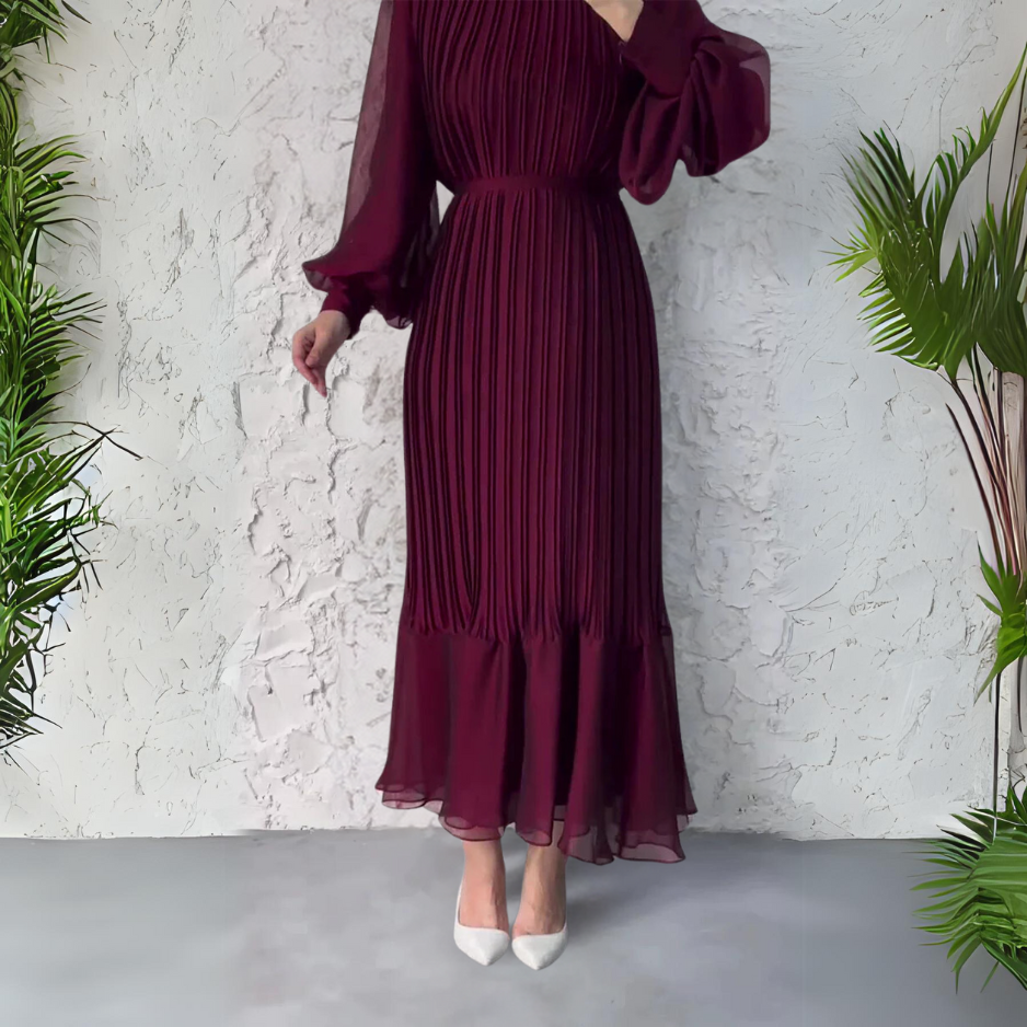 Zoey™ - Elegant Pleated Dress