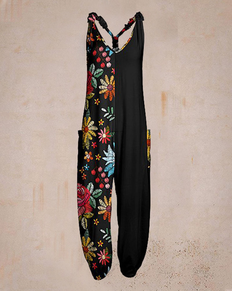 Gianna™ - Casual Printed Jumpsuit