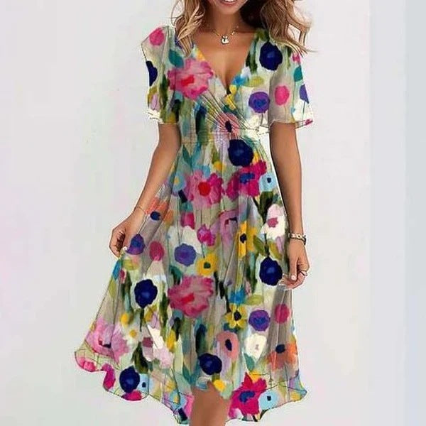 Florence™ - Abstract Print Dress