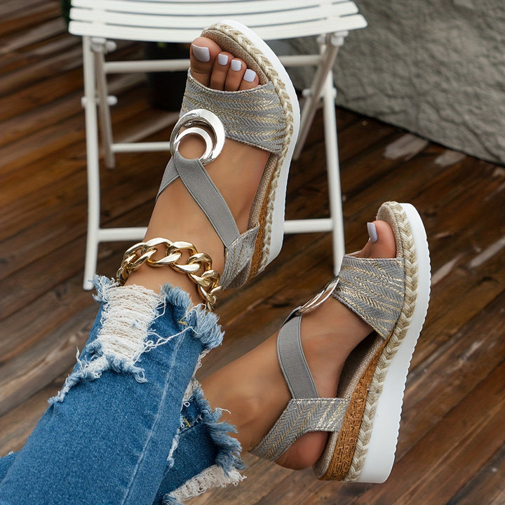 Sofia™ - Chic Strappy Sandals