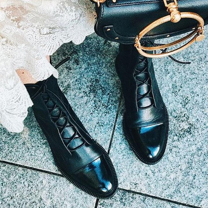 Felicity™ - Timeless Lace-Up Boots