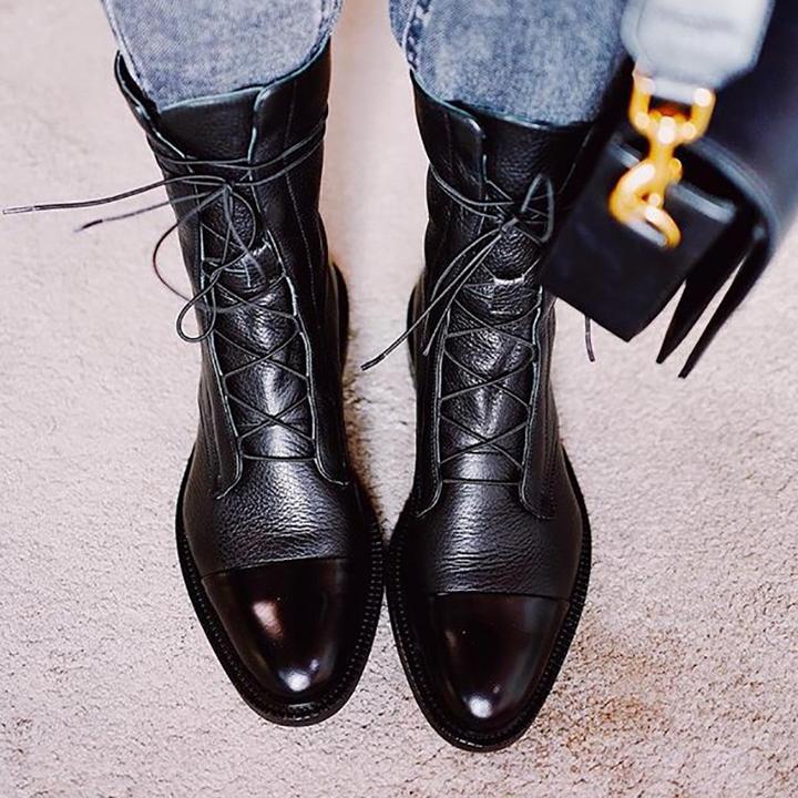 Felicity™ - Timeless Lace-Up Boots