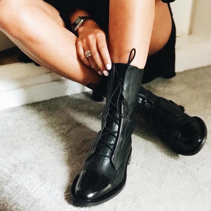 Felicity™ - Timeless Lace-Up Boots