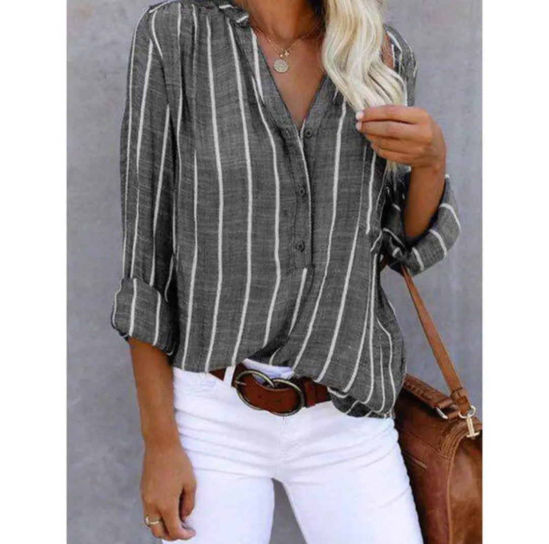 Josie™ - Casual Striped Blouse