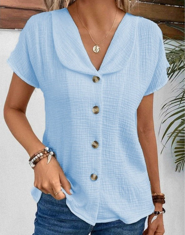 Flovia™ - Chic Elegant Blouse