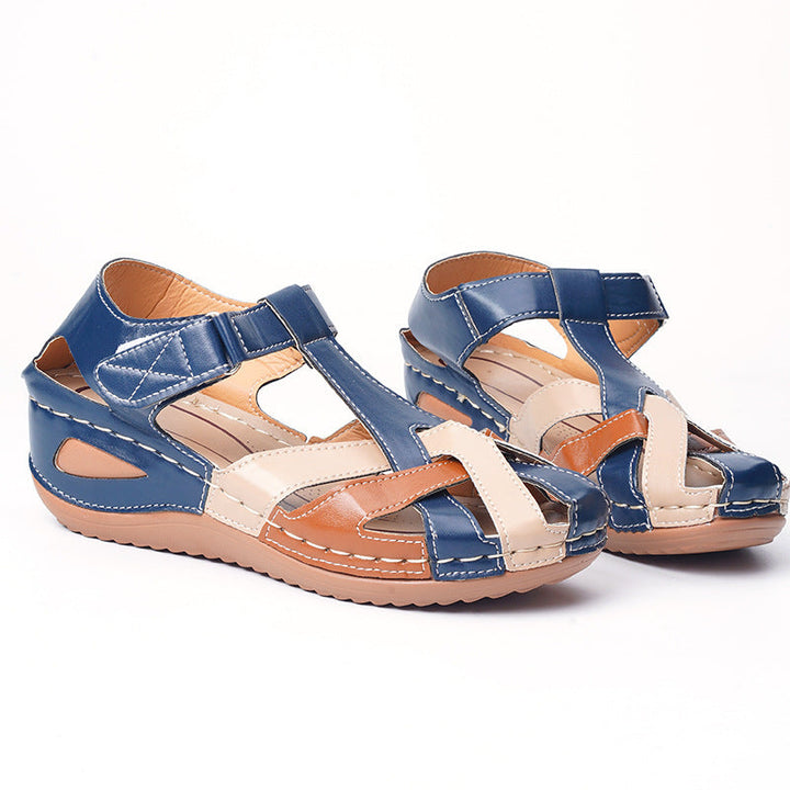 Vera™ - Multi-Strap Wedge Sandals