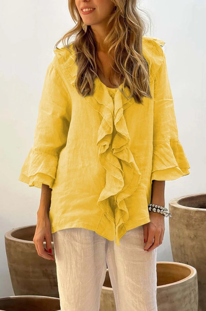 Livie™ - Ruffled Style Blouse