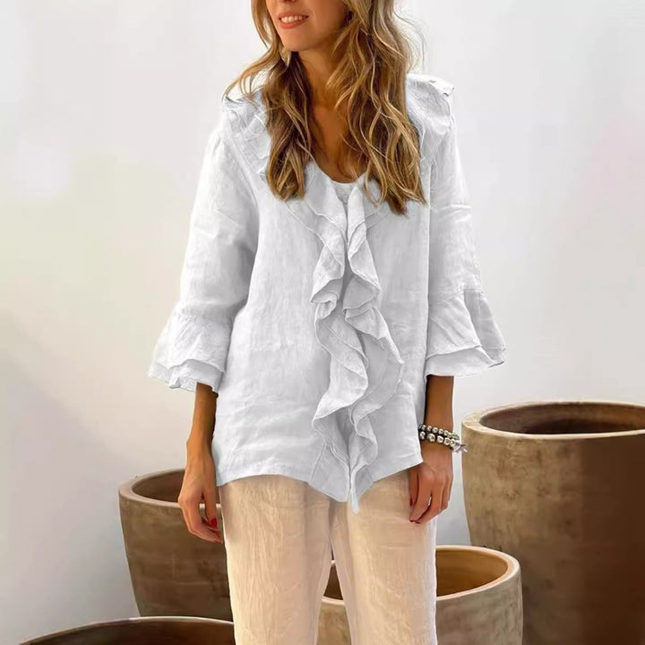 Livie™ - Ruffled Style Blouse