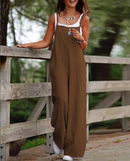 Herly™ - Relaxed Wide-Leg Jumpsuit