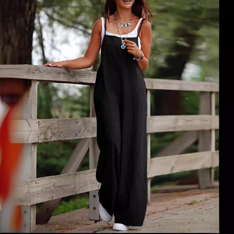 Herly™ - Relaxed Wide-Leg Jumpsuit