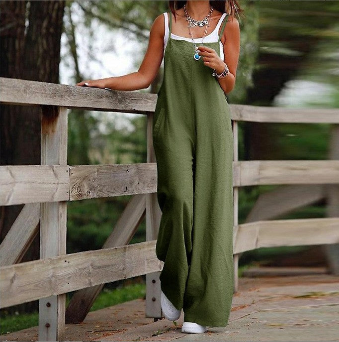 Herly™ - Relaxed Wide-Leg Jumpsuit