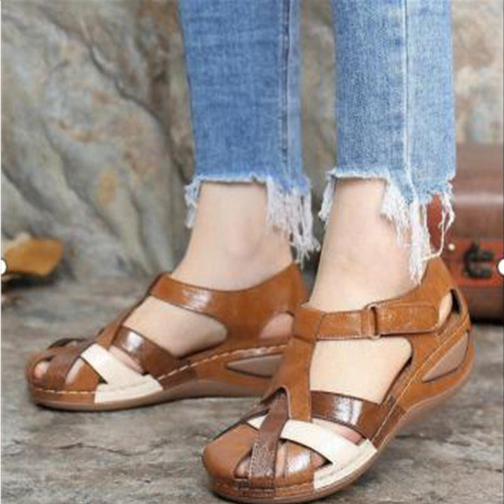 Vera™ - Multi-Strap Wedge Sandals