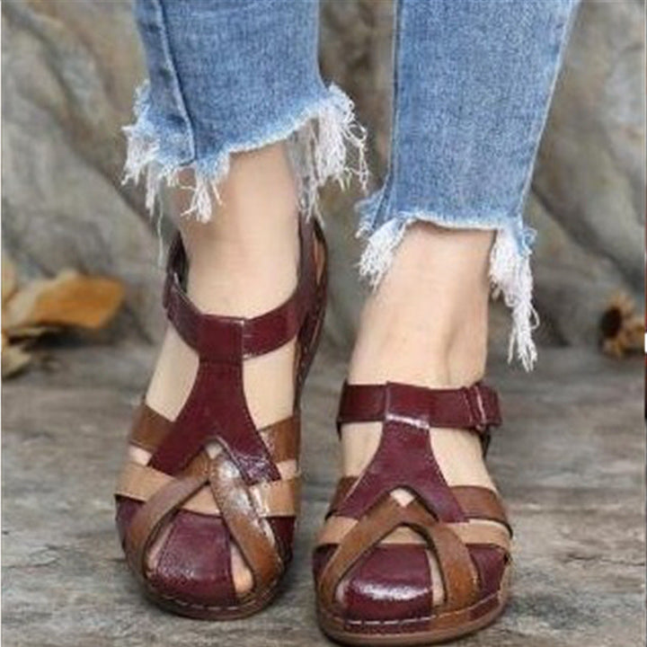 Vera™ - Multi-Strap Wedge Sandals