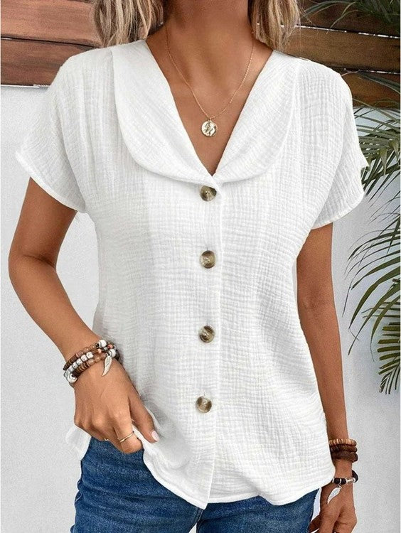 Flovia™ - Chic Elegant Blouse