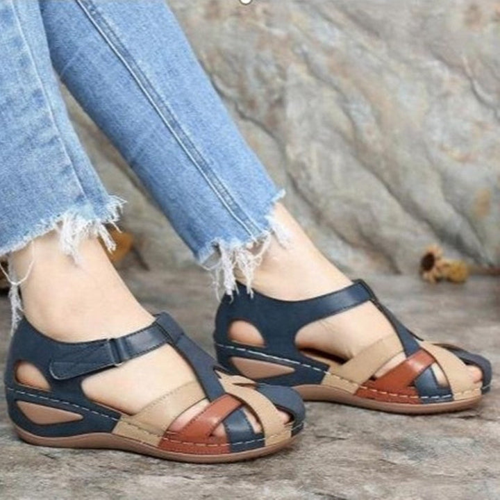 Vera™ - Multi-Strap Wedge Sandals