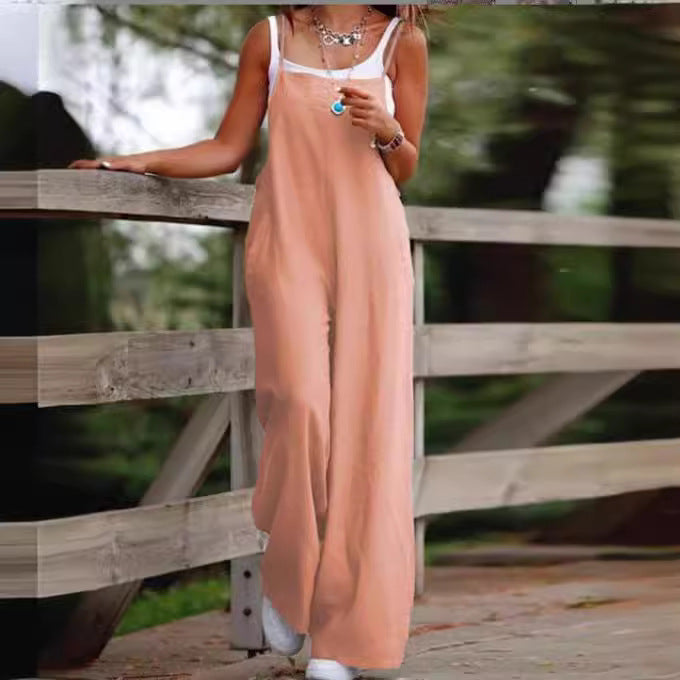 Herly™ - Relaxed Wide-Leg Jumpsuit