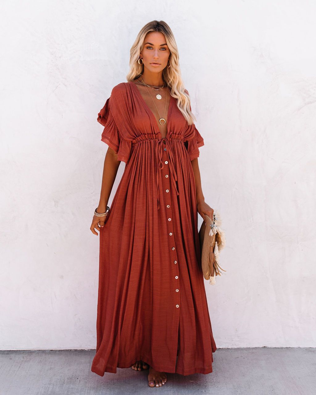 Kiara™ - Airy Maxi Dress