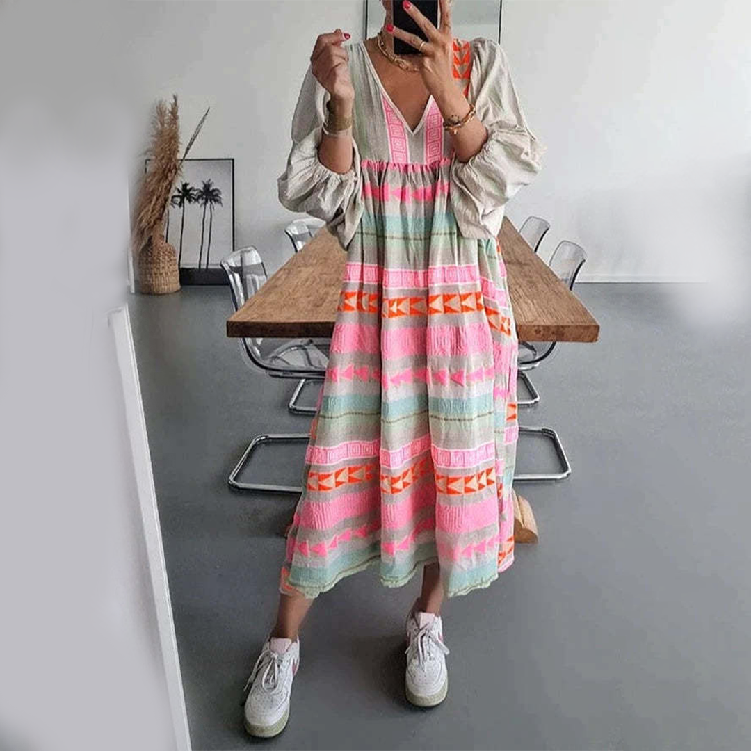 Alliyah™ - Comfy Boho Dress