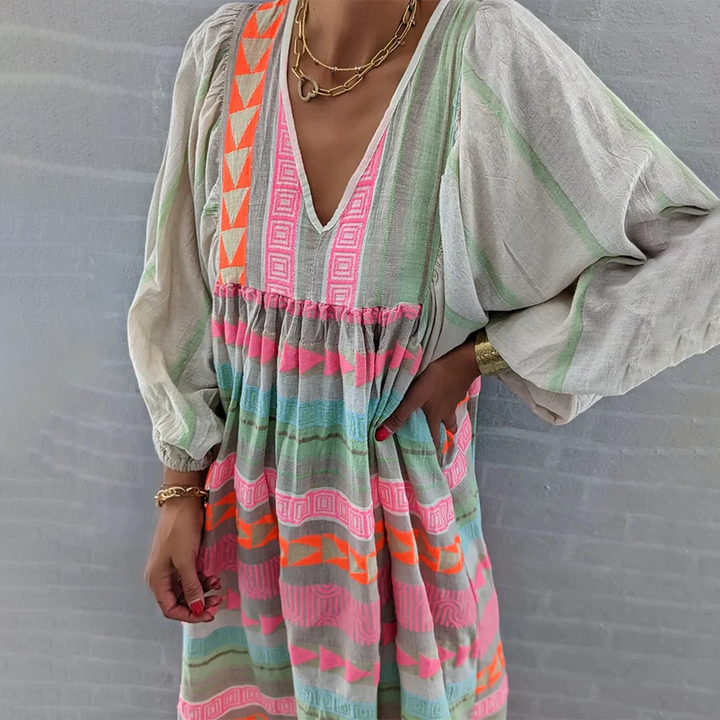 Alliyah™ - Comfy Boho Dress