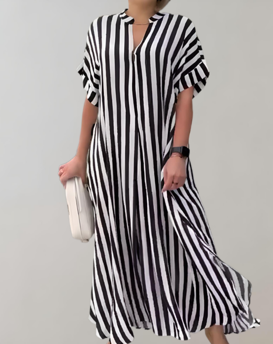 Johann™ - Elegant Stripe Dress