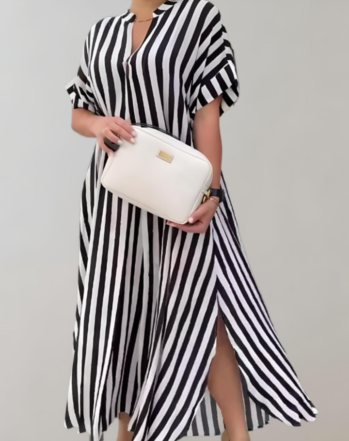 Johann™ - Elegant Stripe Dress