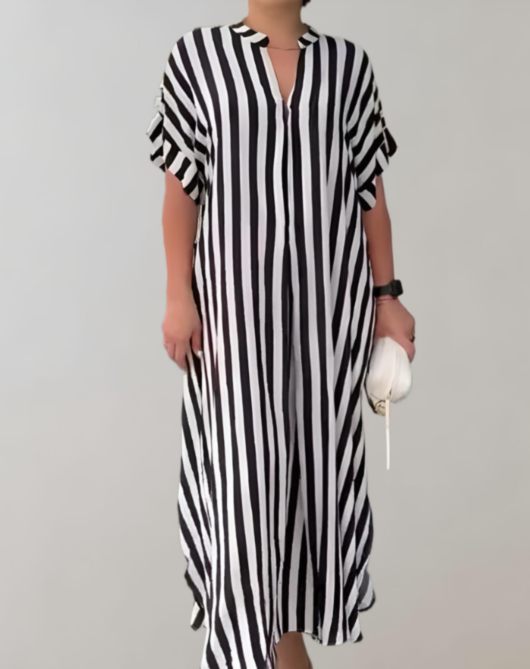 Johann™ - Elegant Stripe Dress