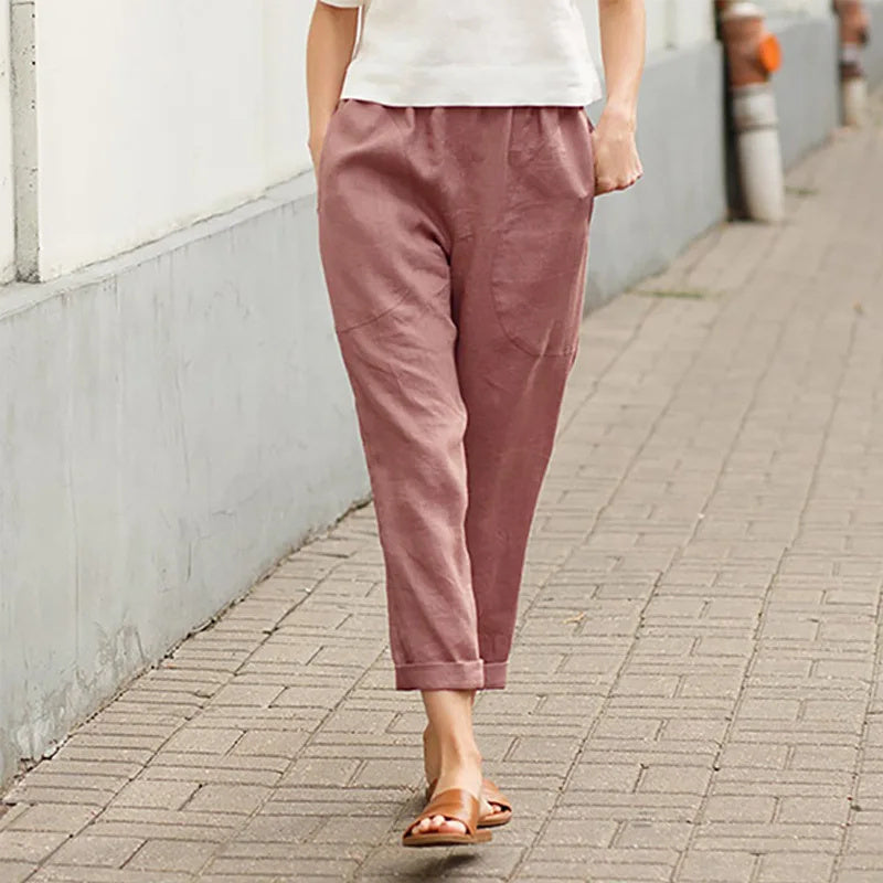 Elaiza™ - Relaxed Pocket Pants