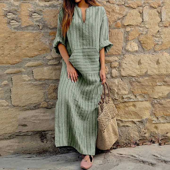 Charmy™ - Striped Maxi Dress