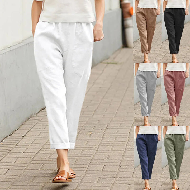 Elaiza™ - Relaxed Pocket Pants