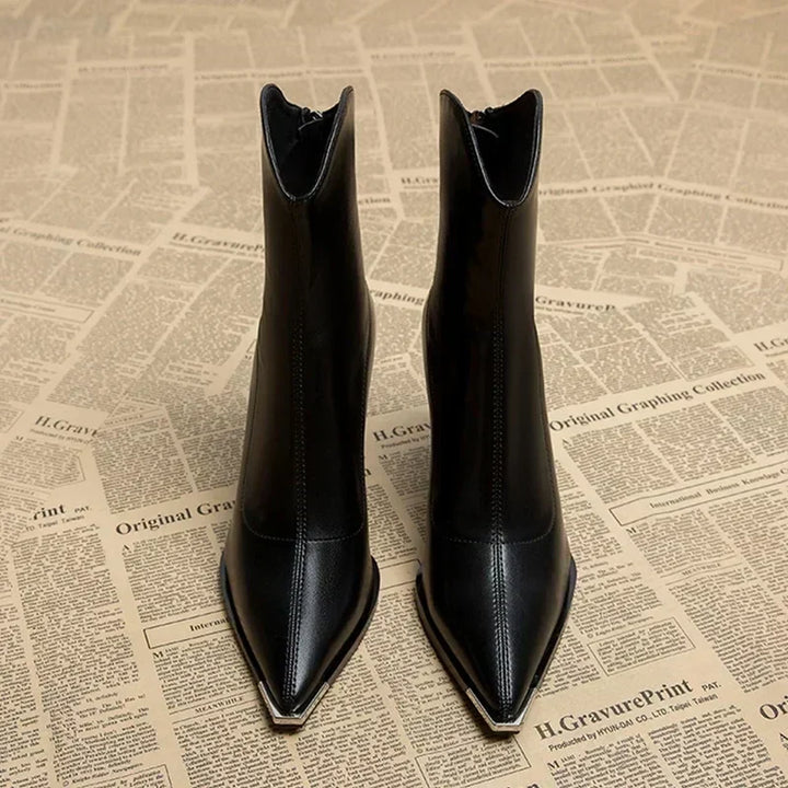 Lorna™ - Pointed Toe Ankle Boots