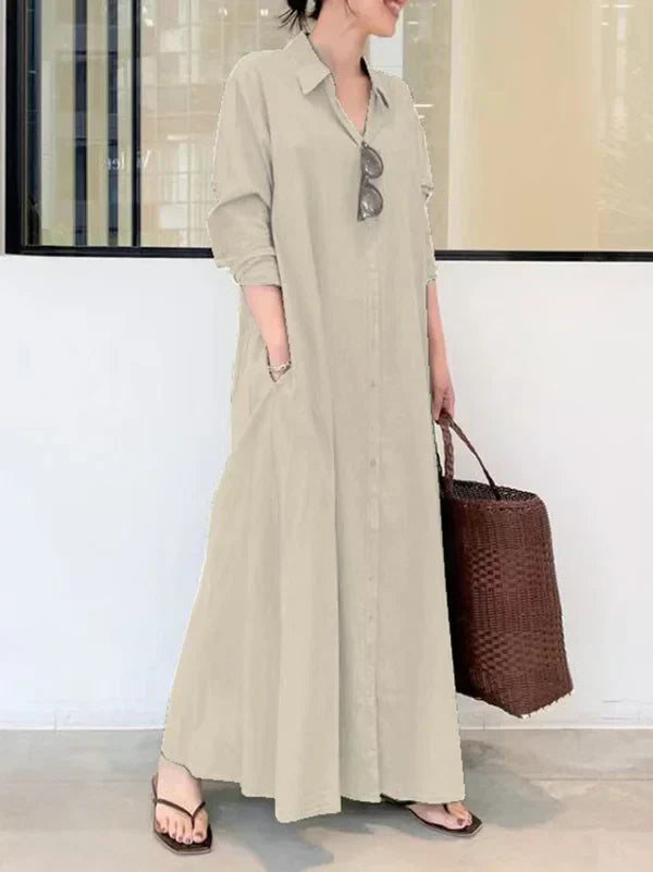 Shara™ - Relaxed Shirt Dress