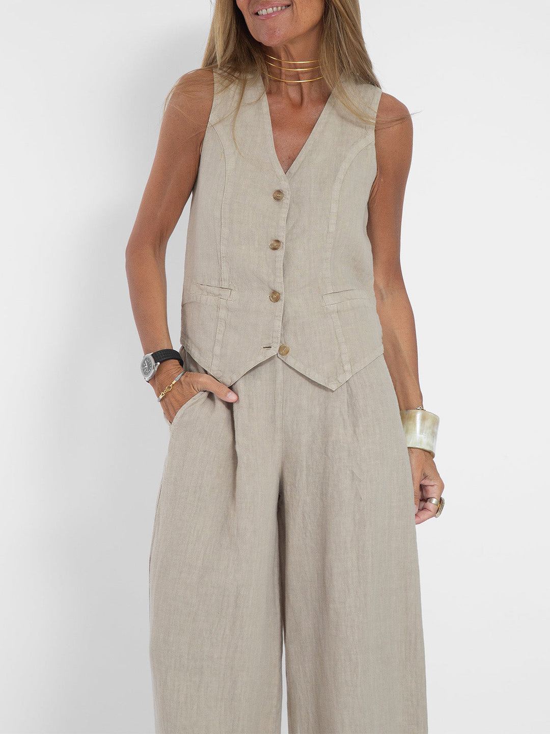 Gaia™ - Vest & Trousers Set