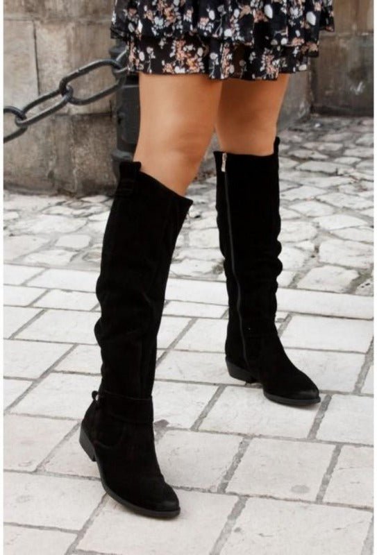 Zendy - Knee-High Elegant Boots