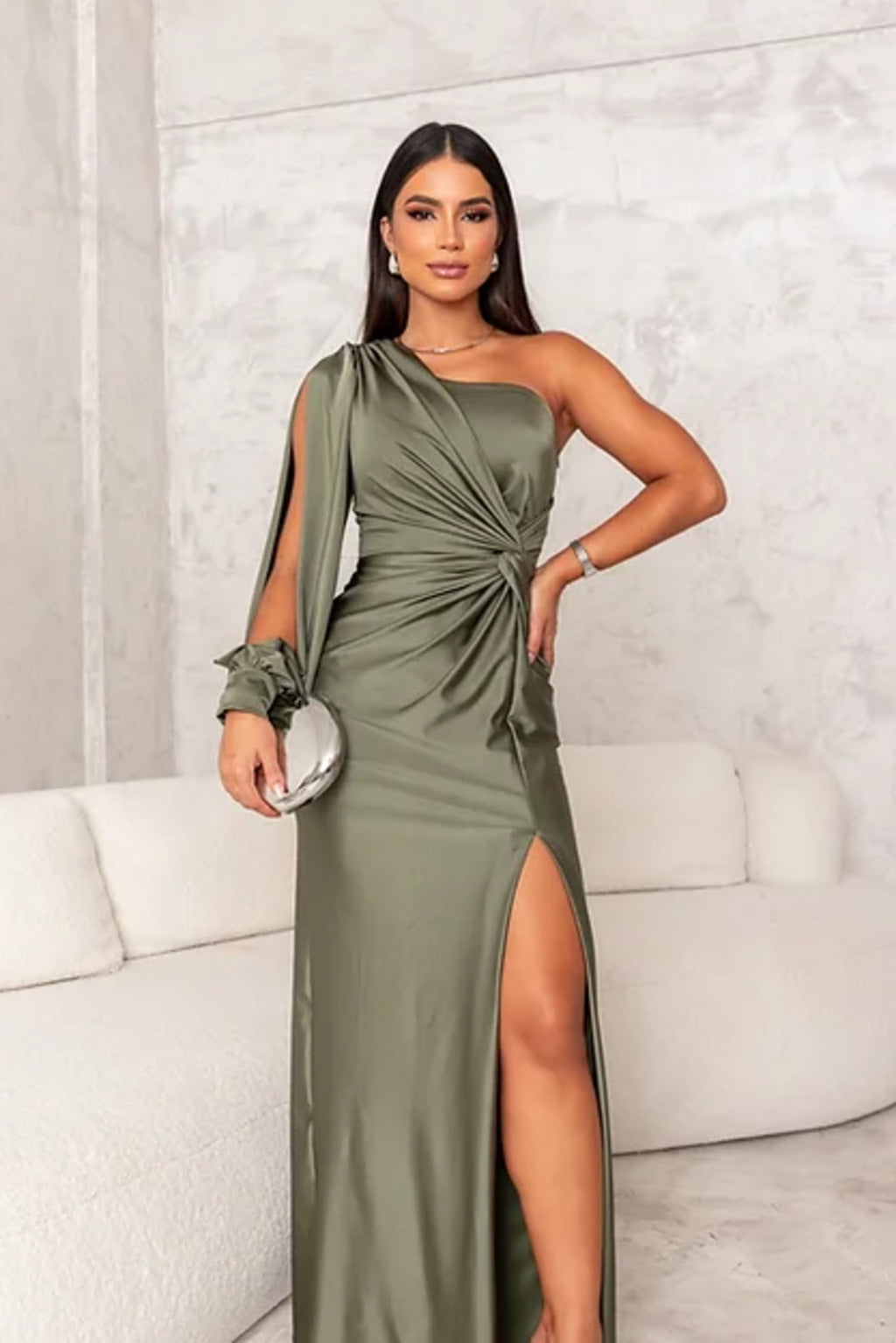 Kaylor™ - Chic Slit Maxi Dress