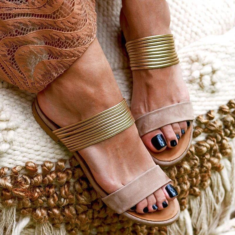 Nancy™ - Trendy Boho Flats