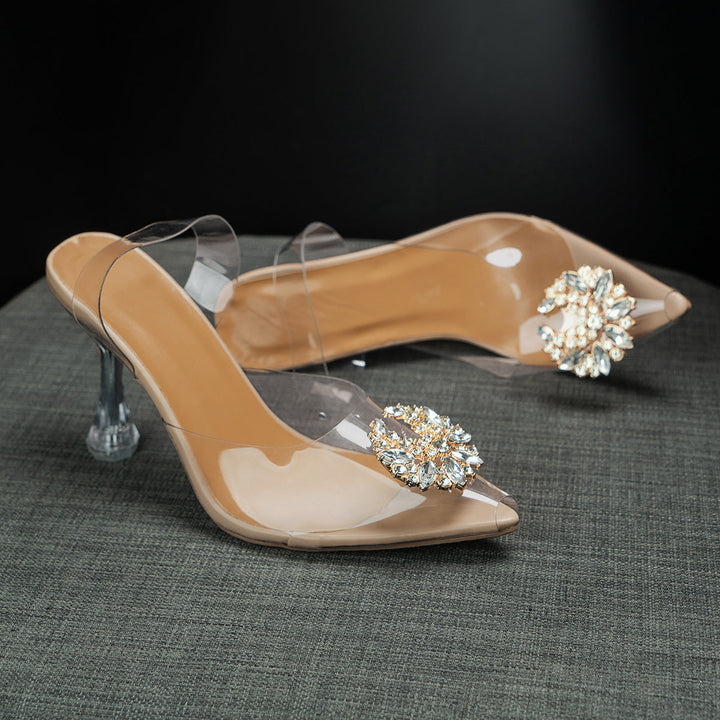 Fleur™ - Elegant Transparent Heels