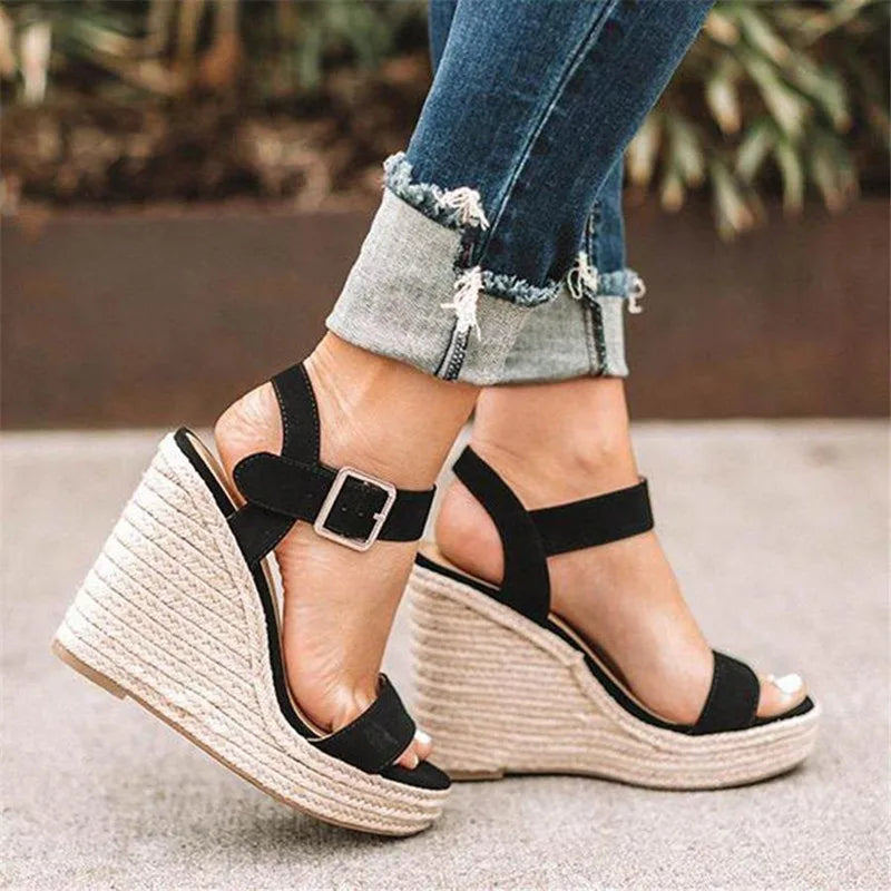 Kamala™ - Timeless Buckle Wedges