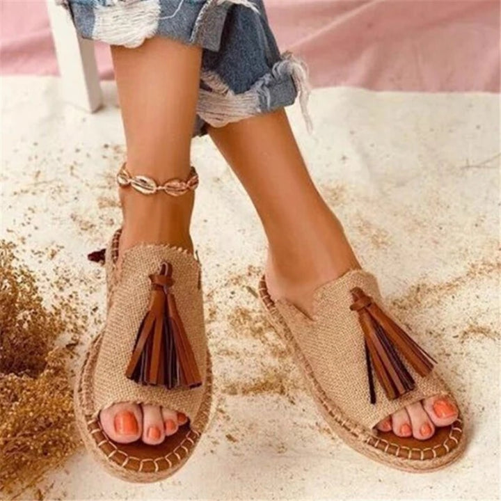 Tina™ - Boho Tassel Sandals